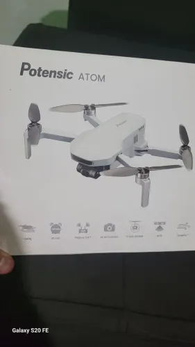 DRONE POTENSIC ATON NOVO, USADO APENAS 2 VEZES