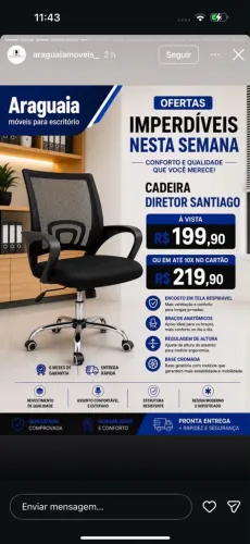 Cadeira Diretor Santiago