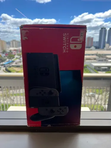 NINTENDO SWITCH ( MODELO V2 ) SEMINOVO
