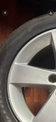 Jogo de Rodas Honda Original Aro 16 + Pneus 
