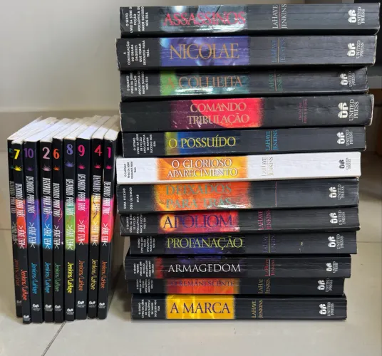 Livros usados série deixados para trás