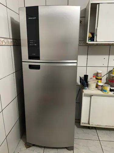 Geladeira inox frost free 463L
