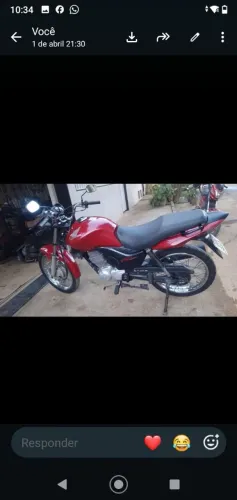 Moto CG 150cc ano 2013