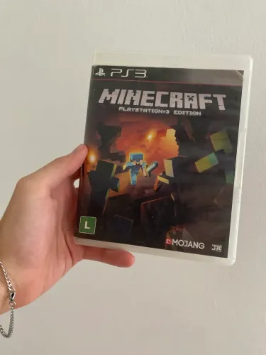 Minecraft Original PS3 Mídia Física