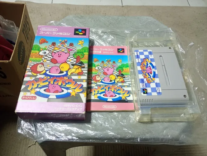 Jogo super famicon CIB near mint
