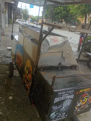 Carrinho de lanche em perfeito estado