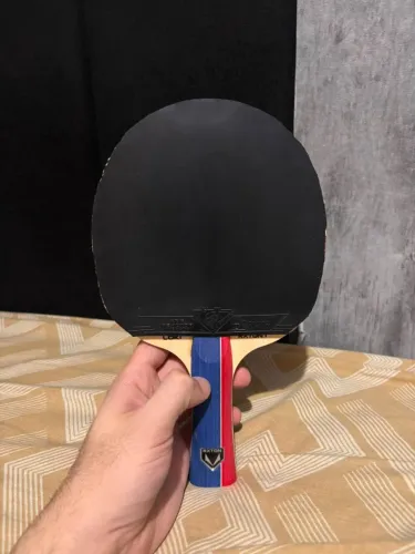 Raquete de Tênis de Mesa / PING PONG ITTF + Raqueteira