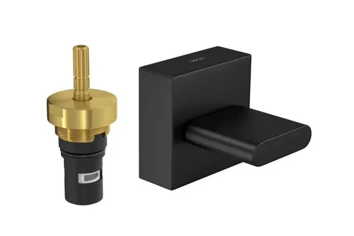 Kit 4 Acabamentos Registro Deca Polo Black Matte - Novos