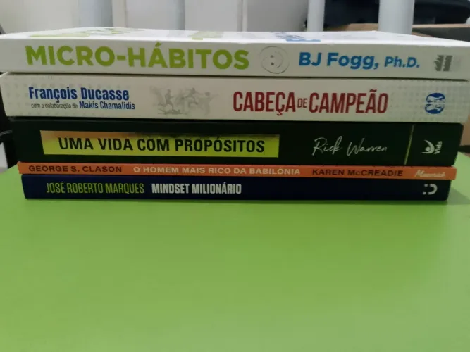 Kit com 5 livros