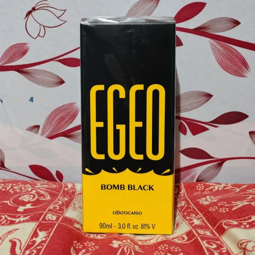 Lacrado! Egeo Bomb Black 90ml Perfume O Boticário | Fougère Gourmand