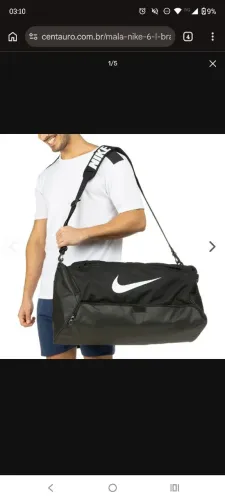 Mala Nike 60 L Brasilia Com Multi Compartimentos