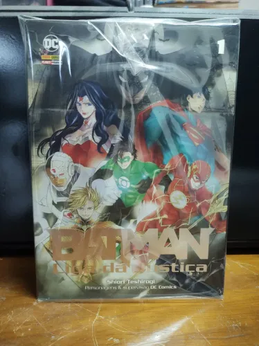 Mangá Batman e Liga da Justiça completo