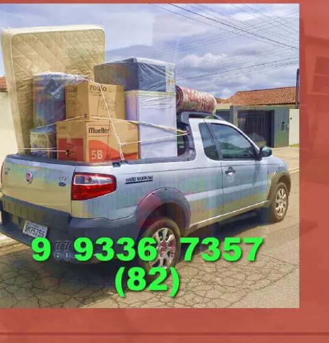 Frete URGENTE! precisamos de espaço? Chame já e receba seu transporte rápido!