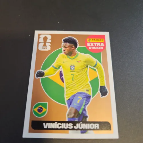 Figurinha Vini Jr. Extra Stiker Bronze