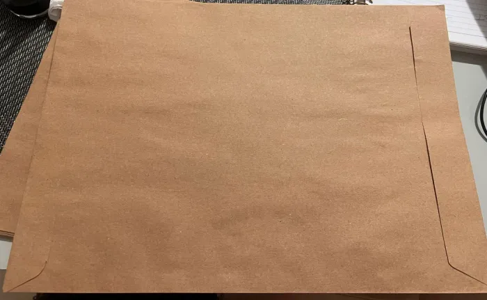 Lote com Cerca de 60 Envelopes Foroni A4 Cor Pardo (Saco Kraft)
