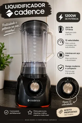 Liquidificador Cadence