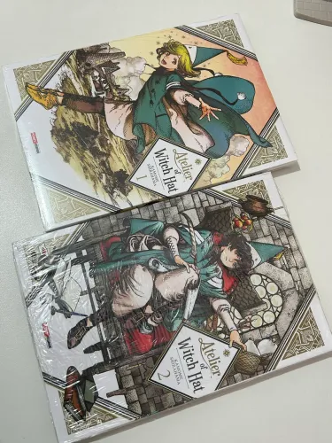 Mangá Atelier of Witch hat vol1 e vol2