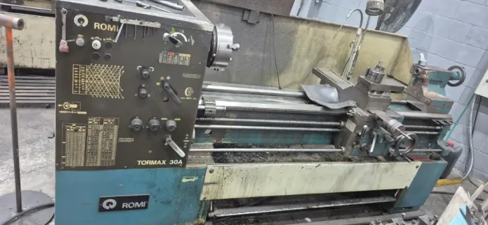Torno mecânico Romi TORMAX 30A (Ø 400mm x 1.500mm).