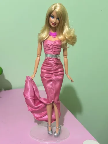 Boneca Barbie Fashionista glam Swappin Styles busto de troca w1
