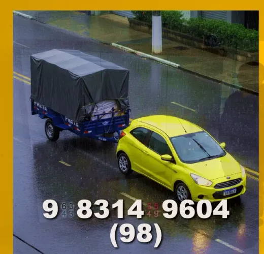 Frete Barato! transporte rápido e seguro em carretinha para sua mudança!