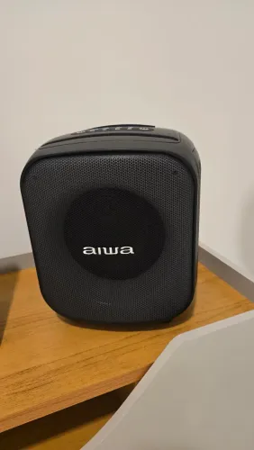 Som - Partybox Aiwa PB 07 - potencia 100w RMS
