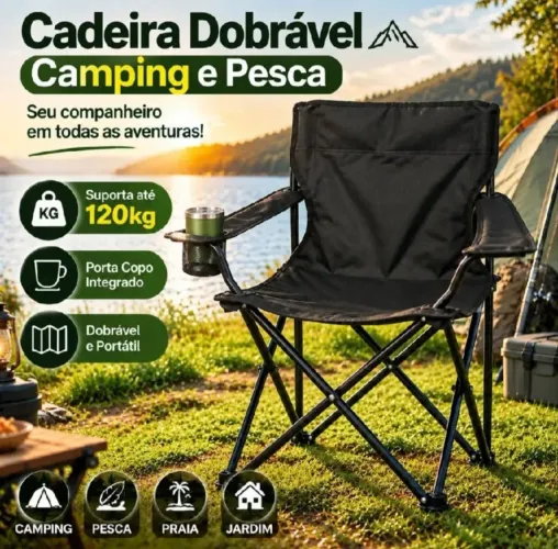 Cadeira Dobrável 