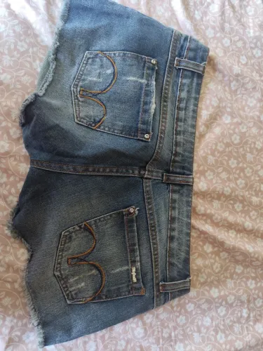 Short curto jeans 38