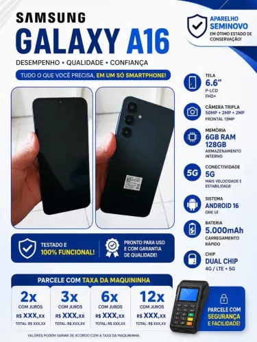 Celular Samsung A16