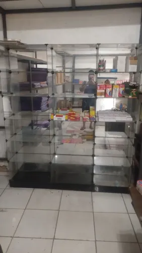 Prateleira de vidro 