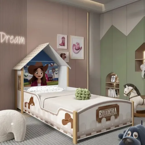 Cama Infantil Tema Boiadeira Novo Direto da Fabrica 