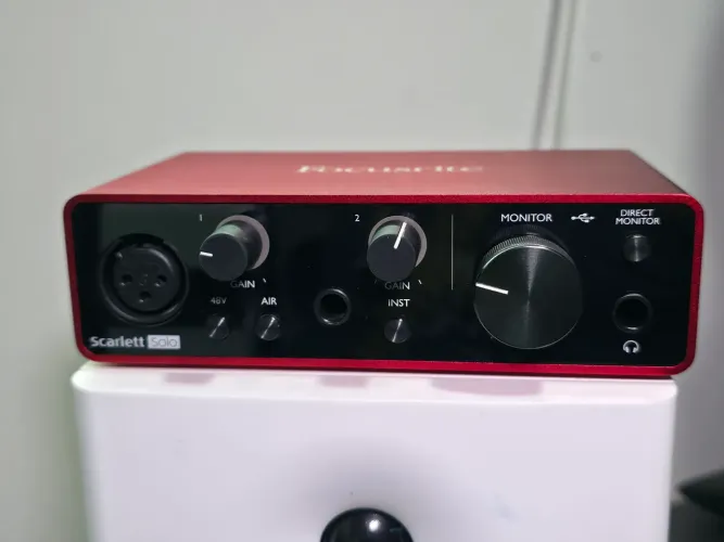 Interface Focusrite Solo 3ra geração 