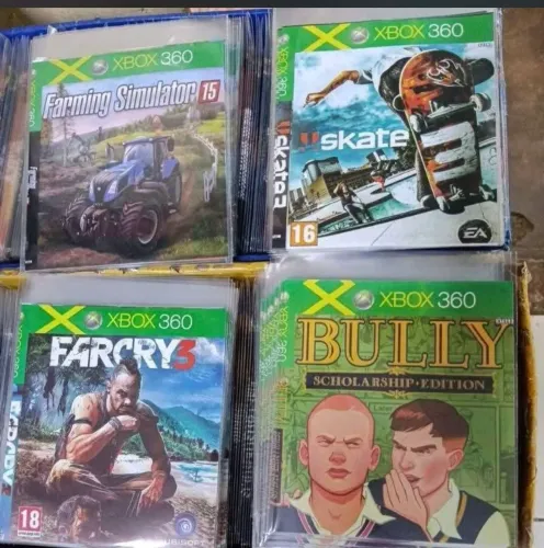 Lote de 70 jogos para Xbox 360 Destravado!