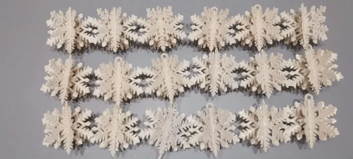NATAL: 18 flocos de neve para árvore de Natal