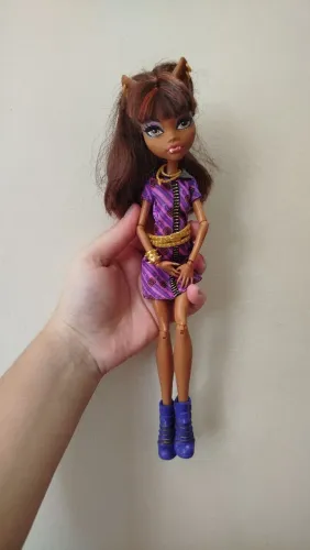 Monster high: Clawdeen Wolf da cafeteria coffe bean 2012