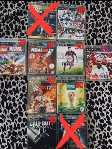 Jogos originais de PS3