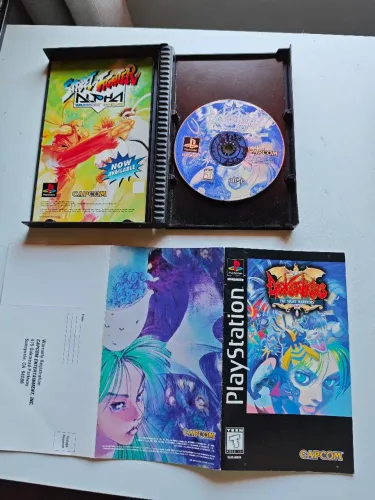 Jogo original ps1 darkstalkers longbox completo