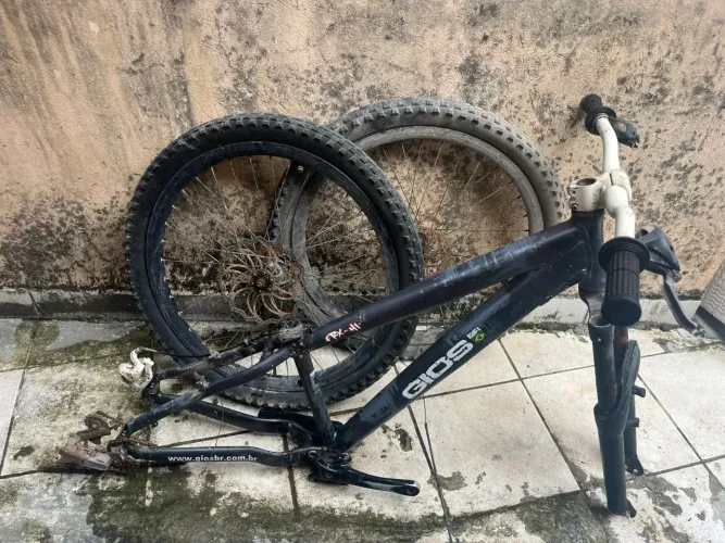 Bike Gios FRV-HI aro 26 quadro grafitado original