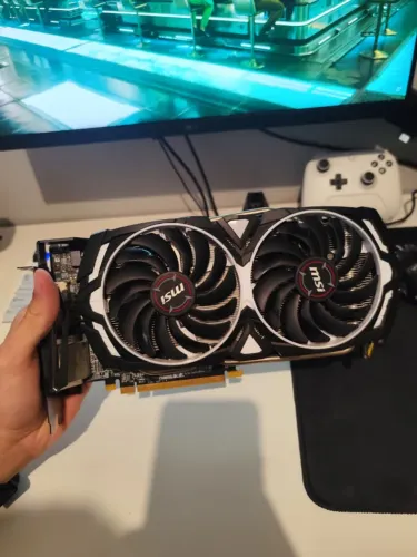 RX 580 MSI - ESTADO DE NOVO