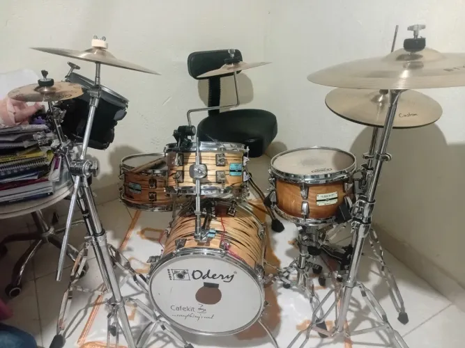 Bateria Odery Cafe Kit 
