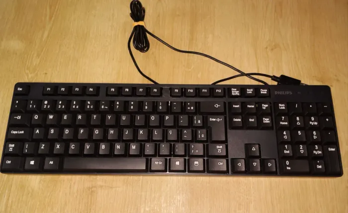 Teclado Philips com fio C254