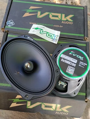 Alto falante 6x9 Evok 280 Watts Rms. Produto Novo