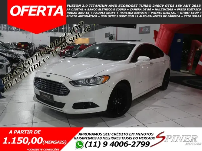 Ford Fusion Titanium 2.0 Gtdi Eco. AWD Aut. 2013