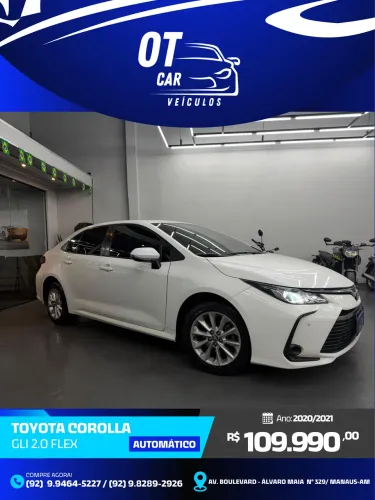 Toyota Corolla GLI 2.0 16V Flex Aut. 2021
