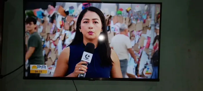 Vendo tv 43 polegadas em perfeito estado com nota fiscal