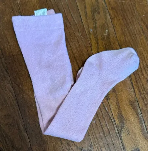 Meias Calças rosa tamanho 12 meses importada (desapego)