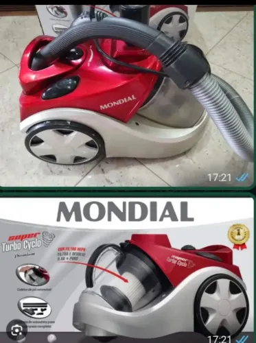 aspirador, potente 1600 watts, seminovo, 110 volts
