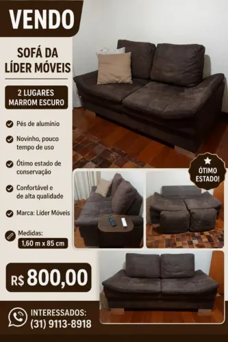 SOFÁ DOIS LUGARES