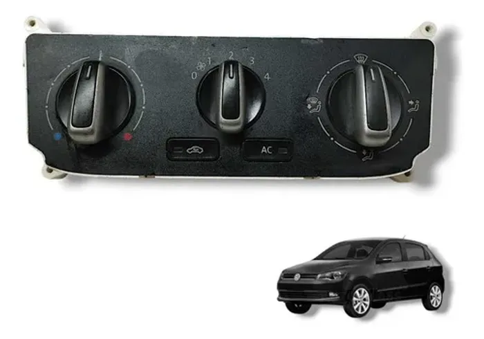Comando De Ar Condicionado Volkswagen Gol G6 2012 A 2016