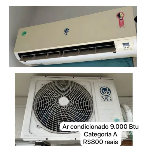 Vendo ar-condicionado split 9000Btu Cat A