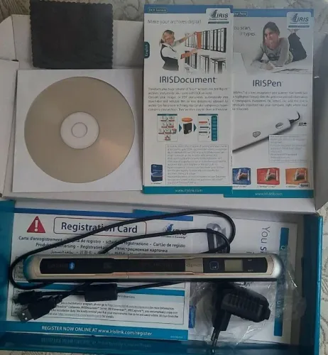 Scanner de mão Iriscan Book 2 Executive